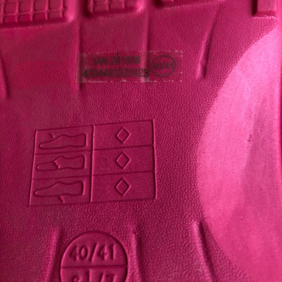 Clogs Pink S40/41 unbranded made in China - Picture 7 of 7